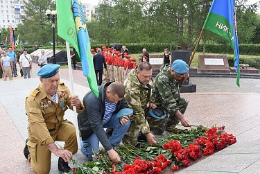 В Оренбурге почтили память ветеранов боевых действий